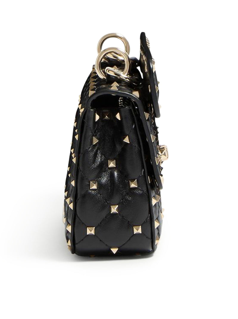 SMALL ROCKSTUD SPIKE NAPPA BAG