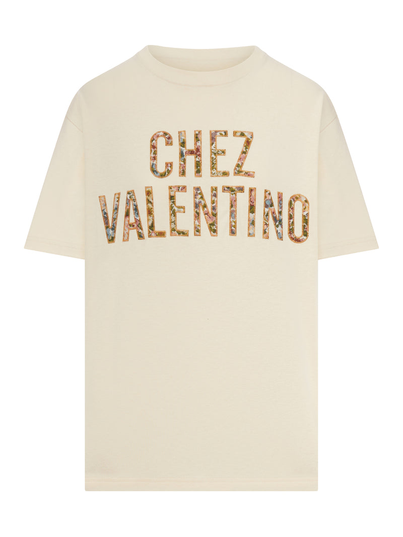 EMBROIDERED COTTON T-SHIRT