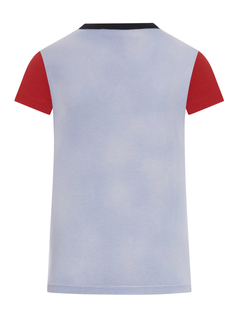 COTTON JERSEY T-SHIRT WITH PRINT