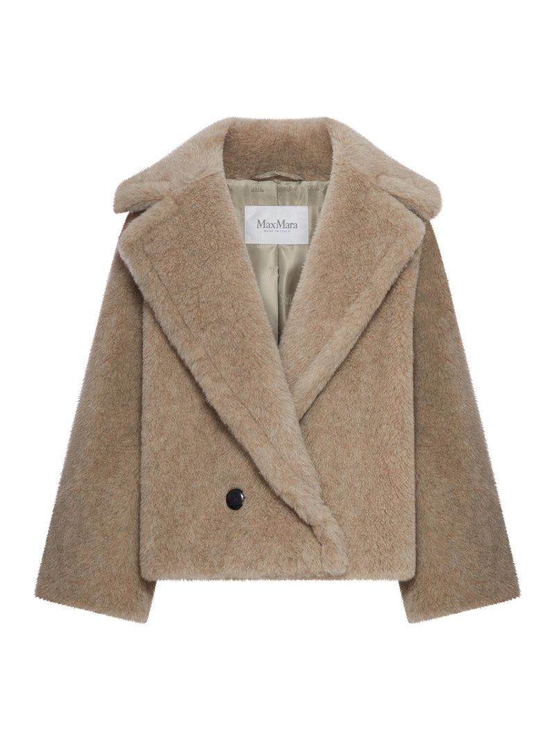 ALPACA AND CASHMERE TEDDY COAT