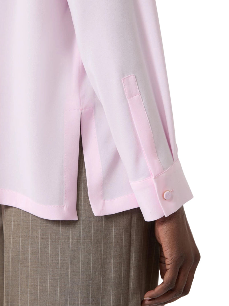 SILK CHARMEUSE BLOUSE
