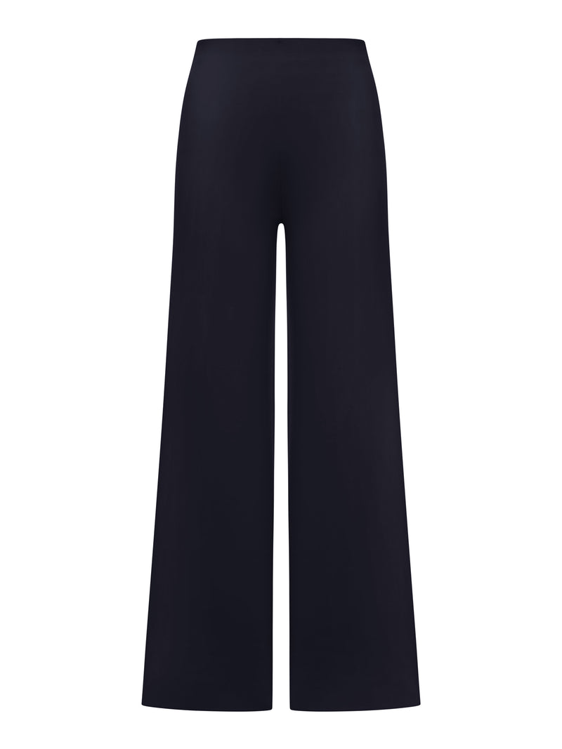 CREPE KNIT TROUSERS