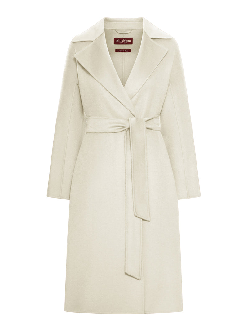 CASHMERE COAT WITH BELT