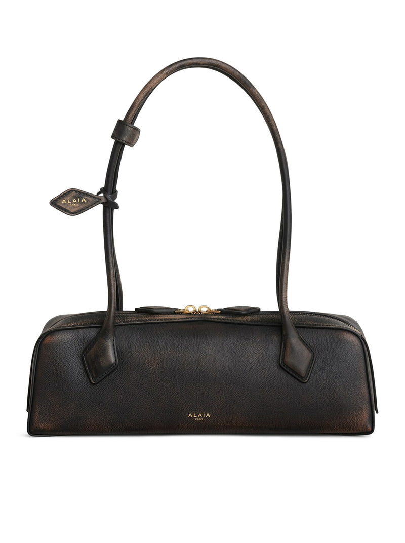 LE TECKEL MEDIUM BAG IN AGED LEATHER