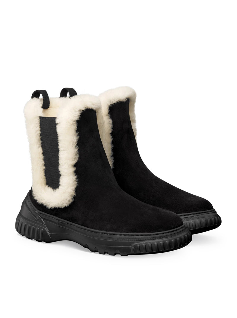 D-RACER ANKLE BOOT IN SUEDE CALFSKIN