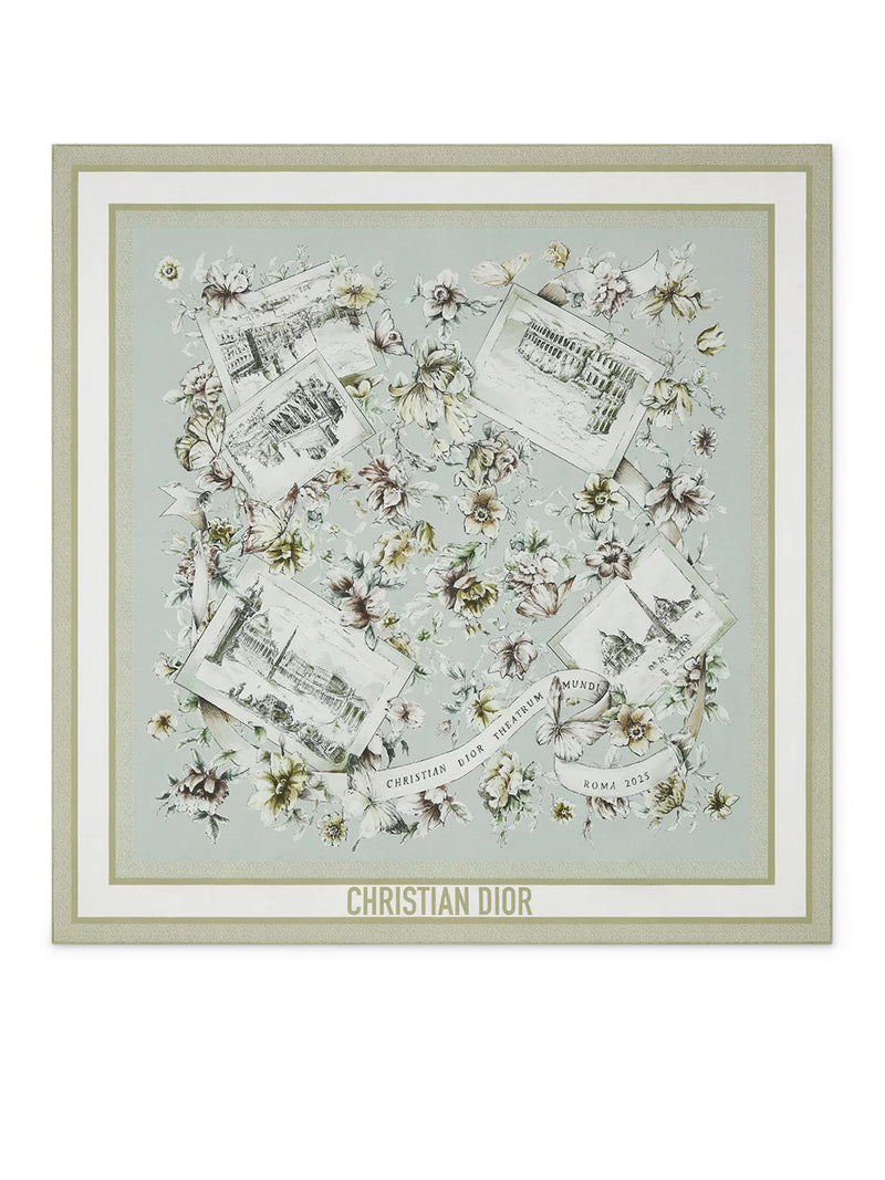 SQUARE SCARF 90 SOUVENIR DE ROME