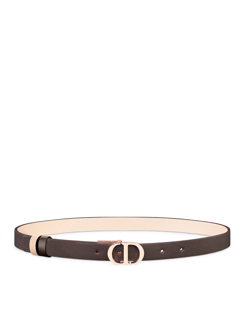 30 MONTAIGNE REVERSIBLE BELT IN SMOOTH CALFSKIN