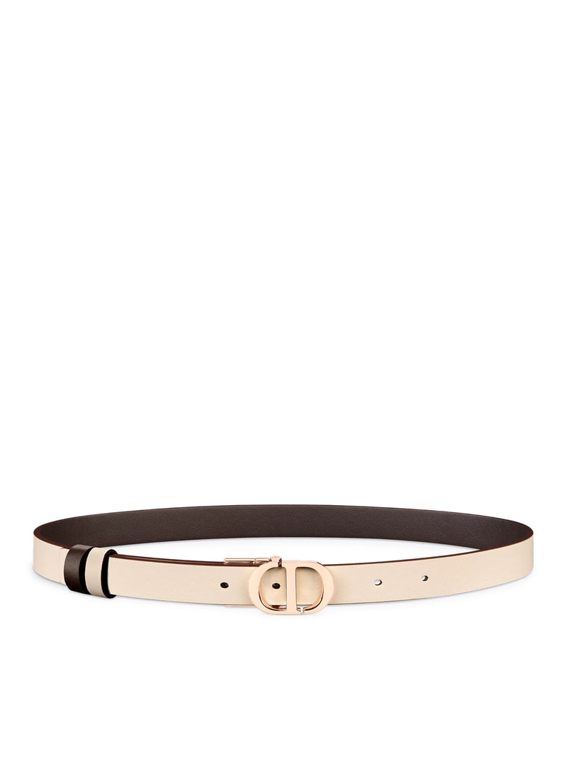 30 MONTAIGNE REVERSIBLE BELT IN SMOOTH CALFSKIN