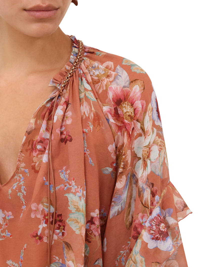 AWAKENED RUFFLE BLOUSE