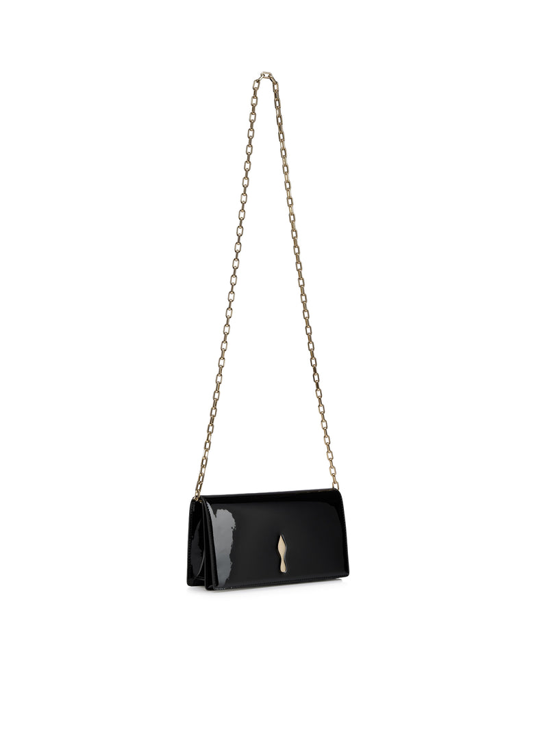 BETTINA PATENT CALFSKIN CLUTCH