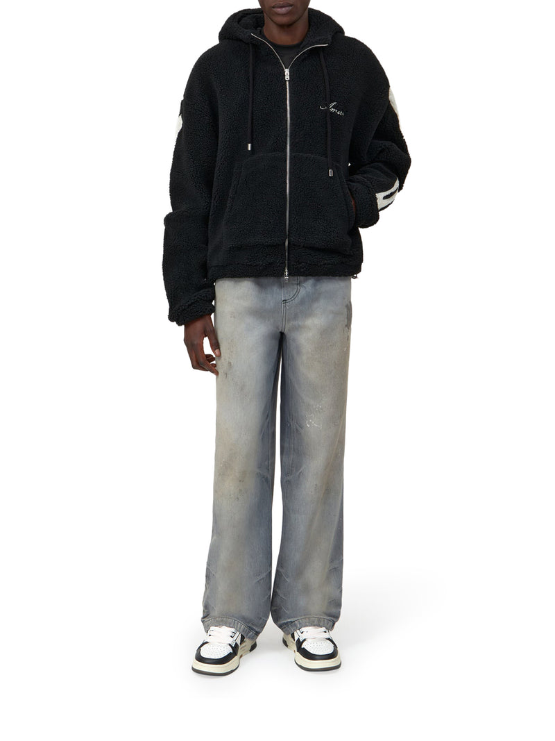 BONES FLEECE ZIP HOODIE