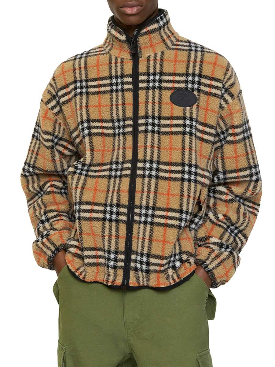 CHECKED CASHMERE AND WOOL BLEND FLEECE – Suit Negozi Row