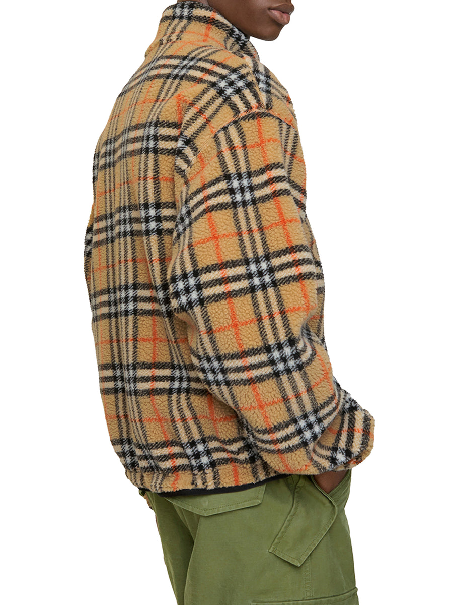 CHECKED CASHMERE AND WOOL BLEND FLEECE – Suit Negozi Row