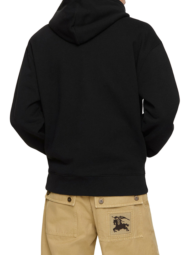 COTTON HOODIE WITH EKD