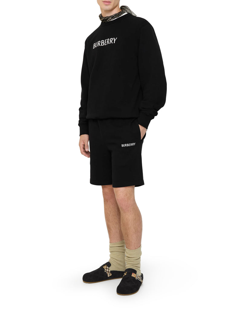 COTTON SHORTS WITH LOGO