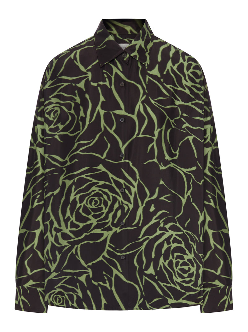 LONG-SLEEVED SHIRT WITH ALL-OVER PRINT