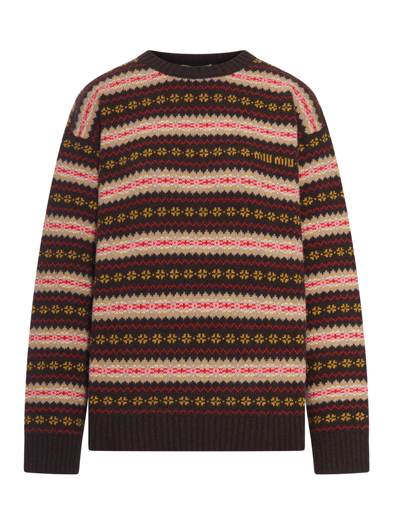 CREW NECK WOOL SWEATER