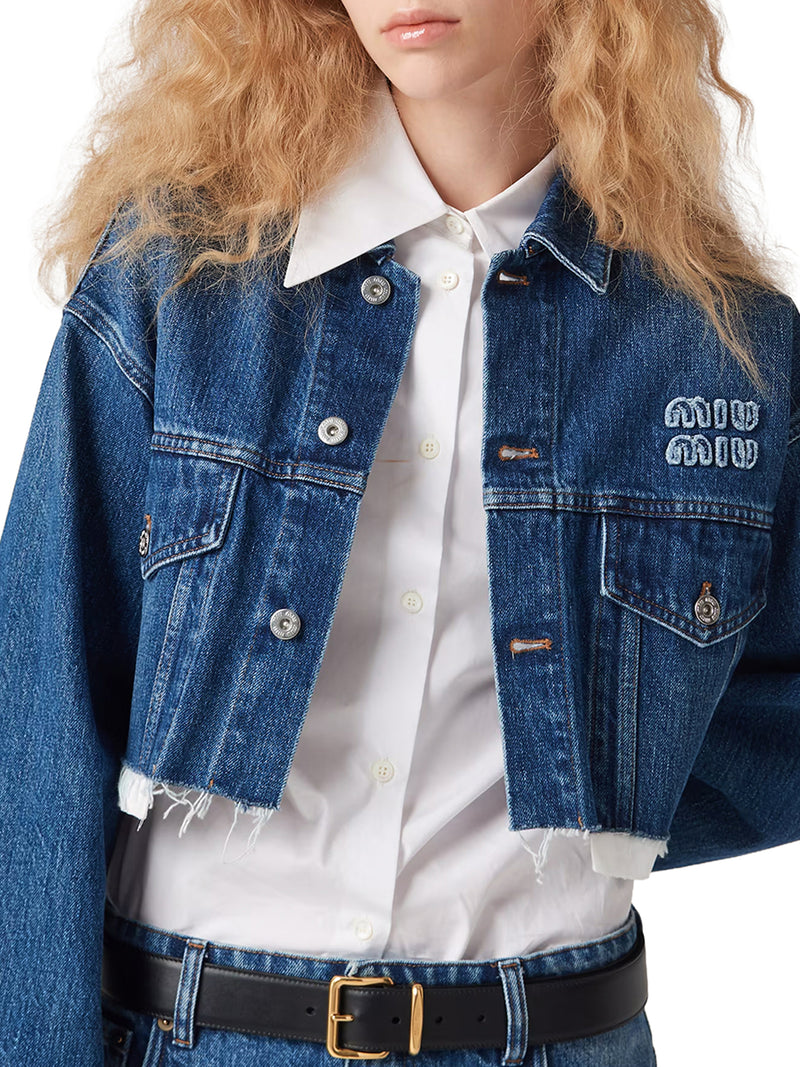 DENIM BLOUSON