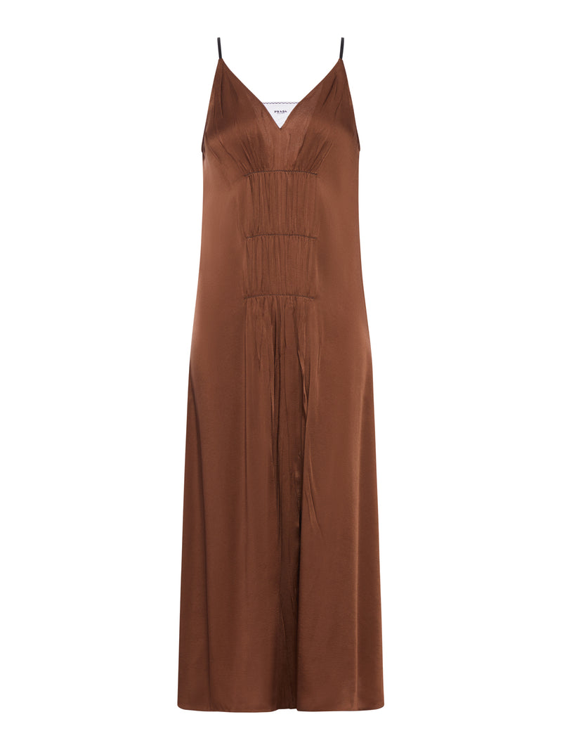 SATIN CREPE DRESS