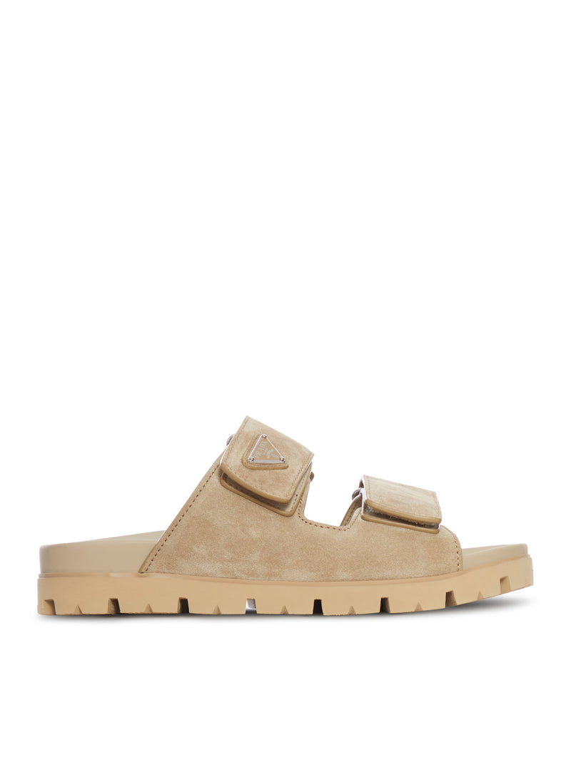 SUEDE STRAPS SANDALS