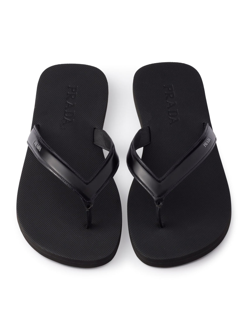 BRUSHED LEATHER IFRA FADIDI SANDALS