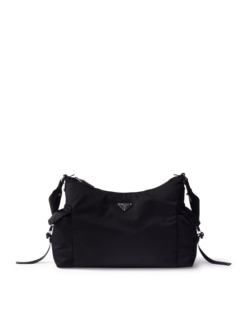 EXPLORE BAG IN RE-NYLON AND LEATHER