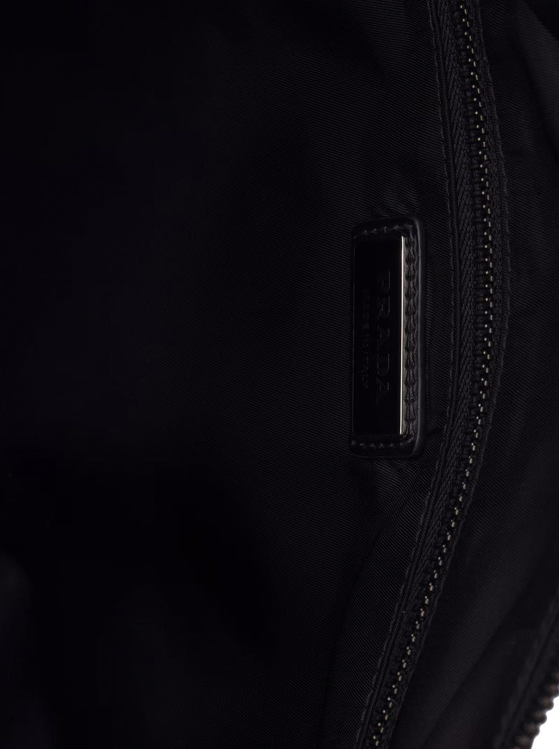 EXPLORE BAG IN RE-NYLON AND LEATHER