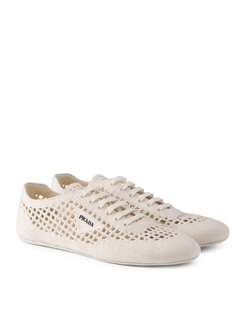 COLLAPSE SNEAKERS IN CROCHET KNIT