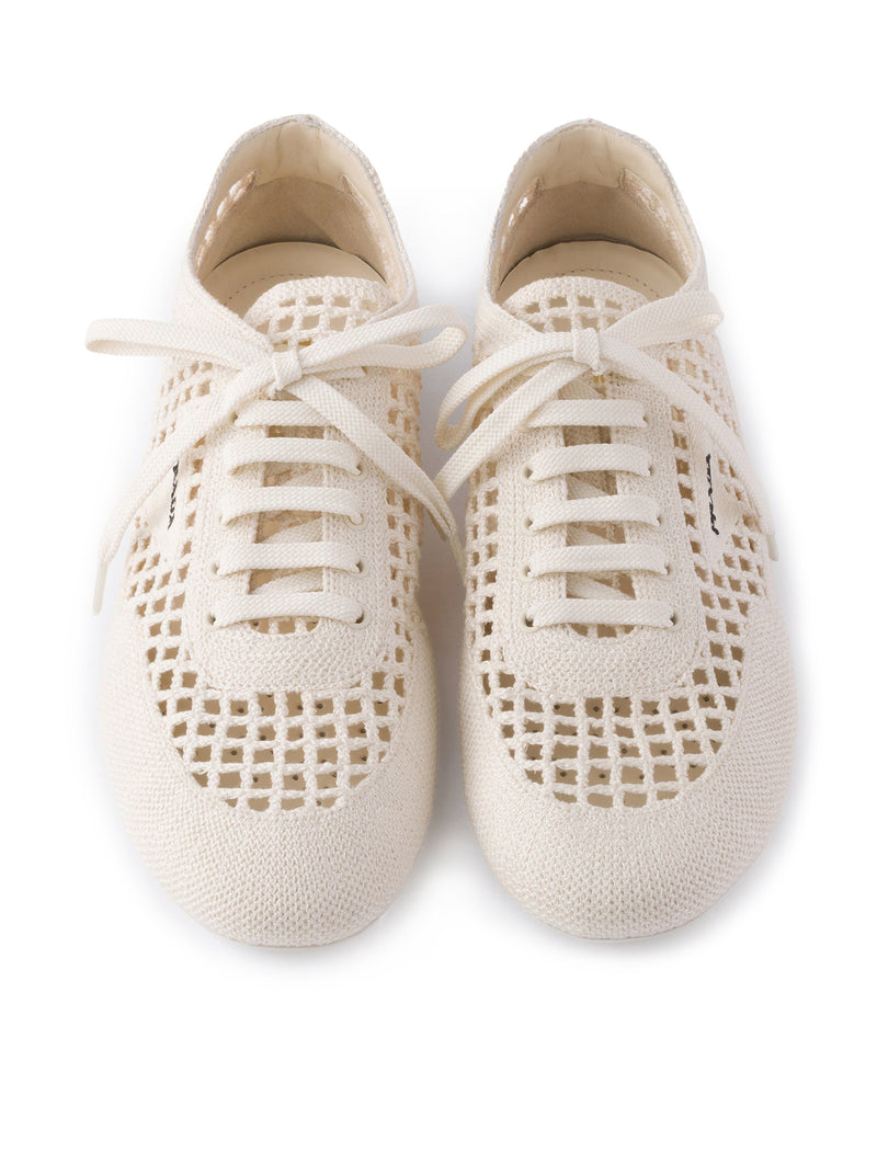 COLLAPSE SNEAKERS IN CROCHET KNIT