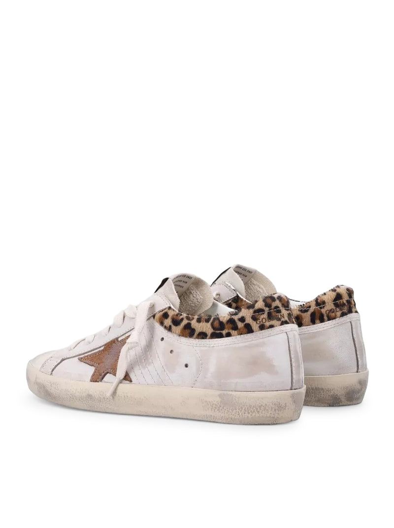 SUPERSTAR SNEAKERS WITH PONYSKIN INSERTS