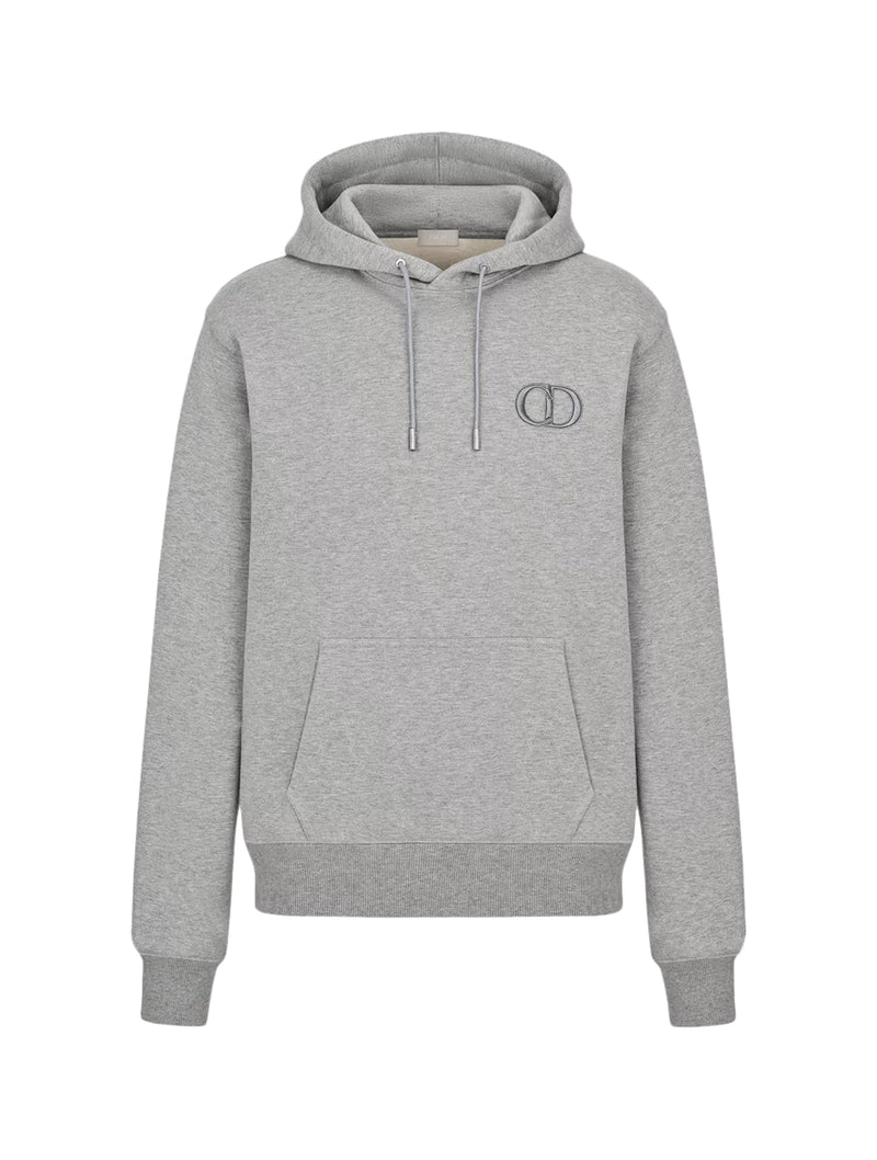 HOODIE CD EMBROIDERY ON CHEST