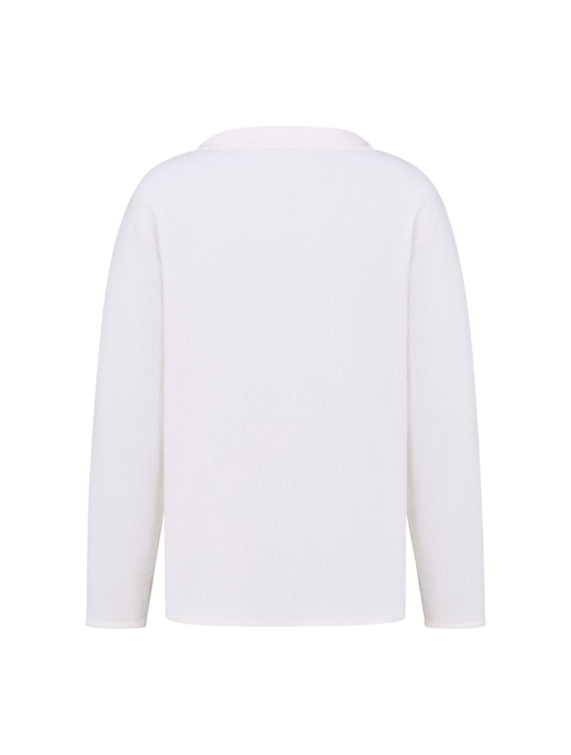 CHRISTIAN DIOR COUTURE LONG-SLEEVED SWEATER, COMFORTABLE FIT