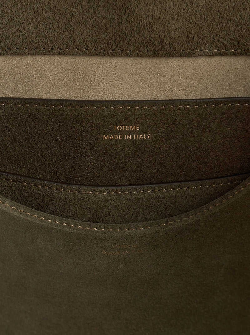 T-LOCK SUEDE BAG
