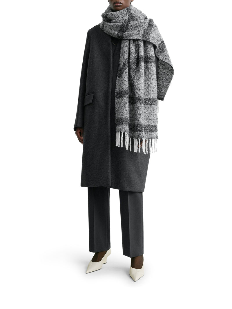 JACQUARD SCARF WITH MONOGRAM