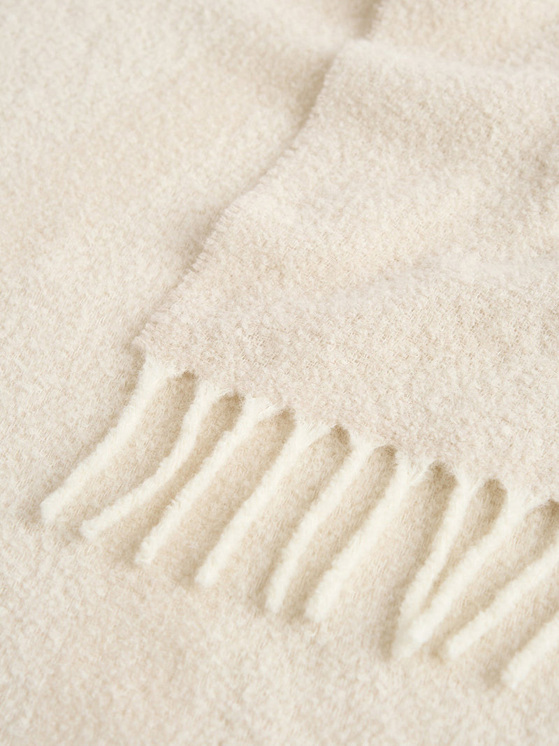 JACQUARD SCARF WITH MONOGRAM