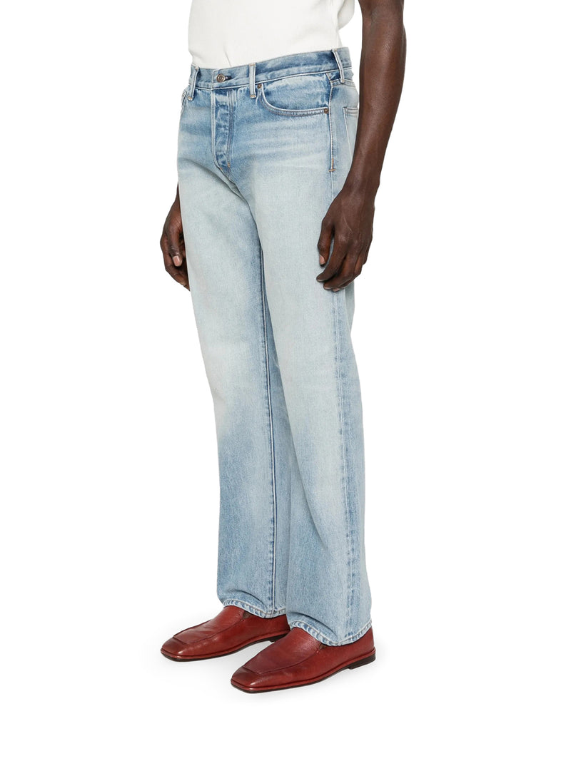 50`S BLUE STRAIGHT-FIT DENIM JEANS