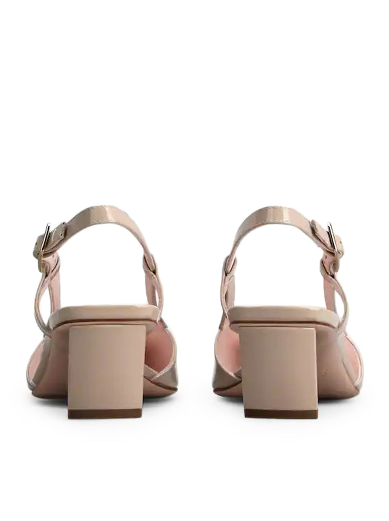 BELLE VIVIER PATENT SLINGBACK PUMPS