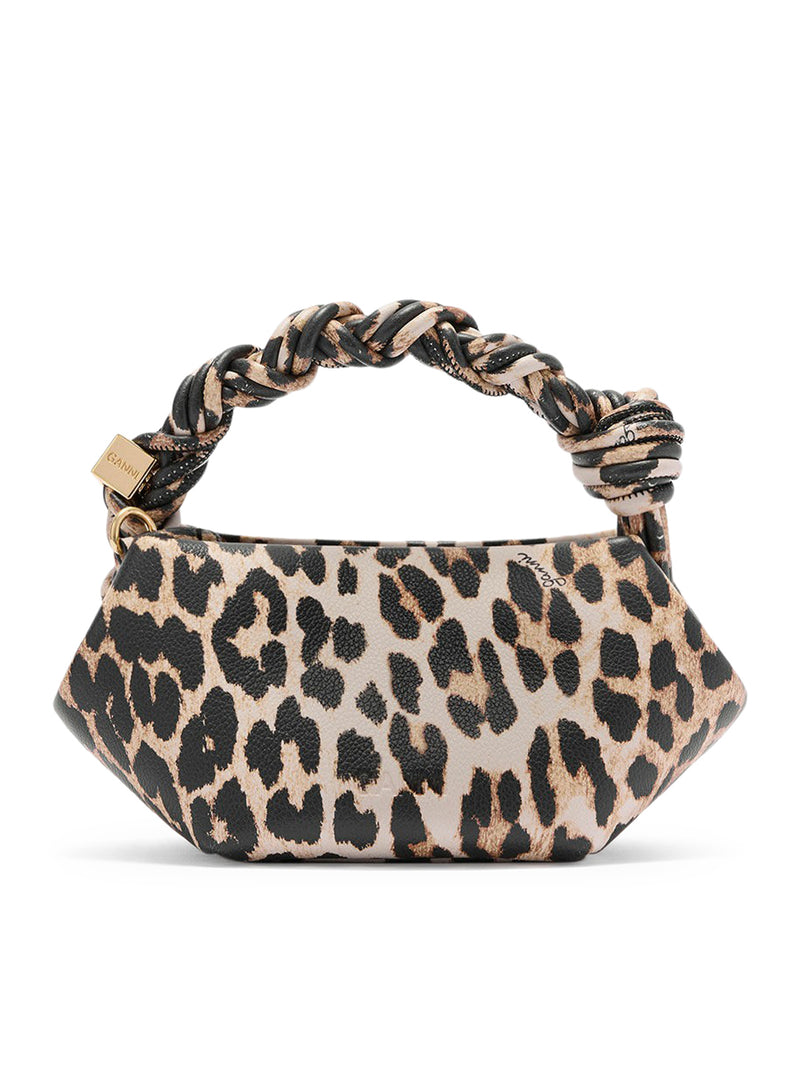 MINI BOU BAG IN LEOPARD LEATHER