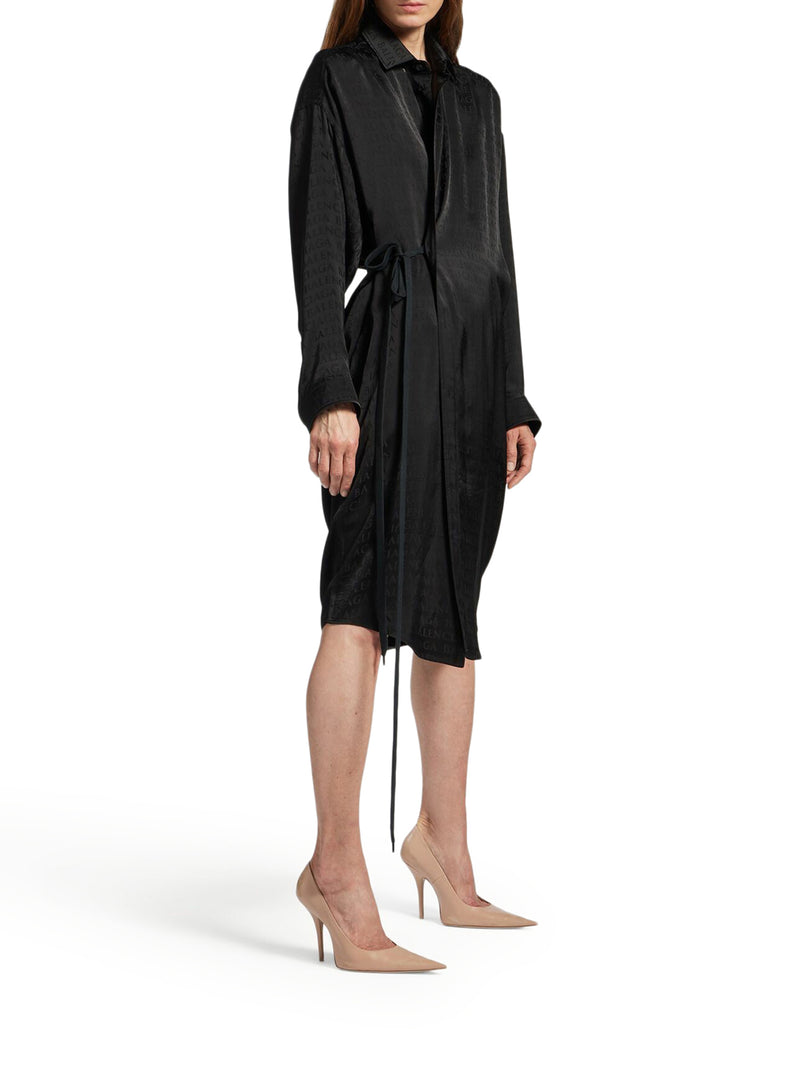 COCOON WRAP DRESS
