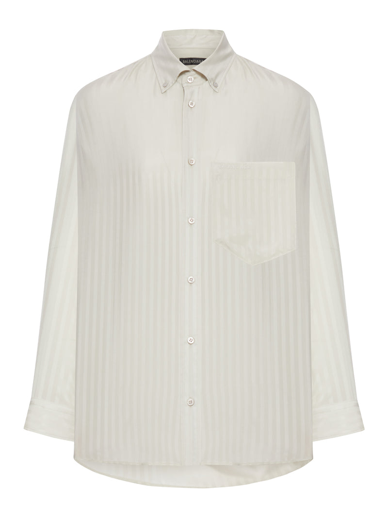TONE-ON-TONE STRIPED SHIRT