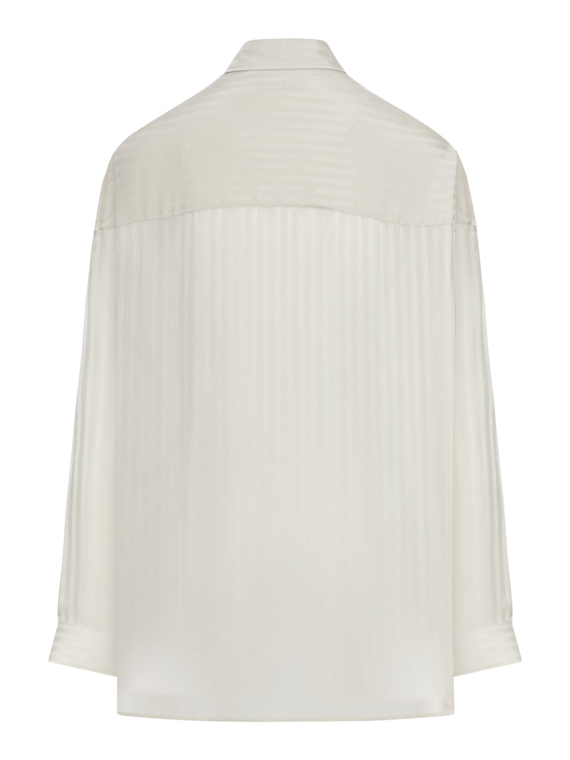 TONE-ON-TONE STRIPED SHIRT