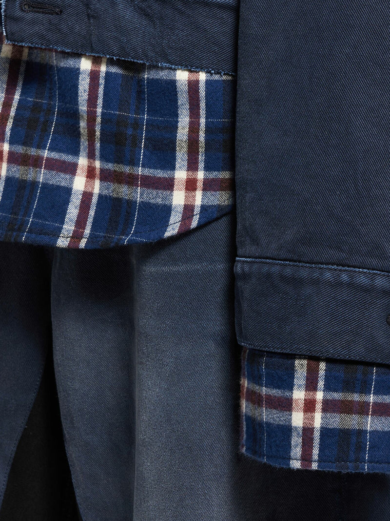 PATCHED SHIRT-JACKET