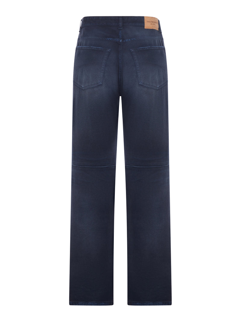 WIDE LEG DENIM JEANS