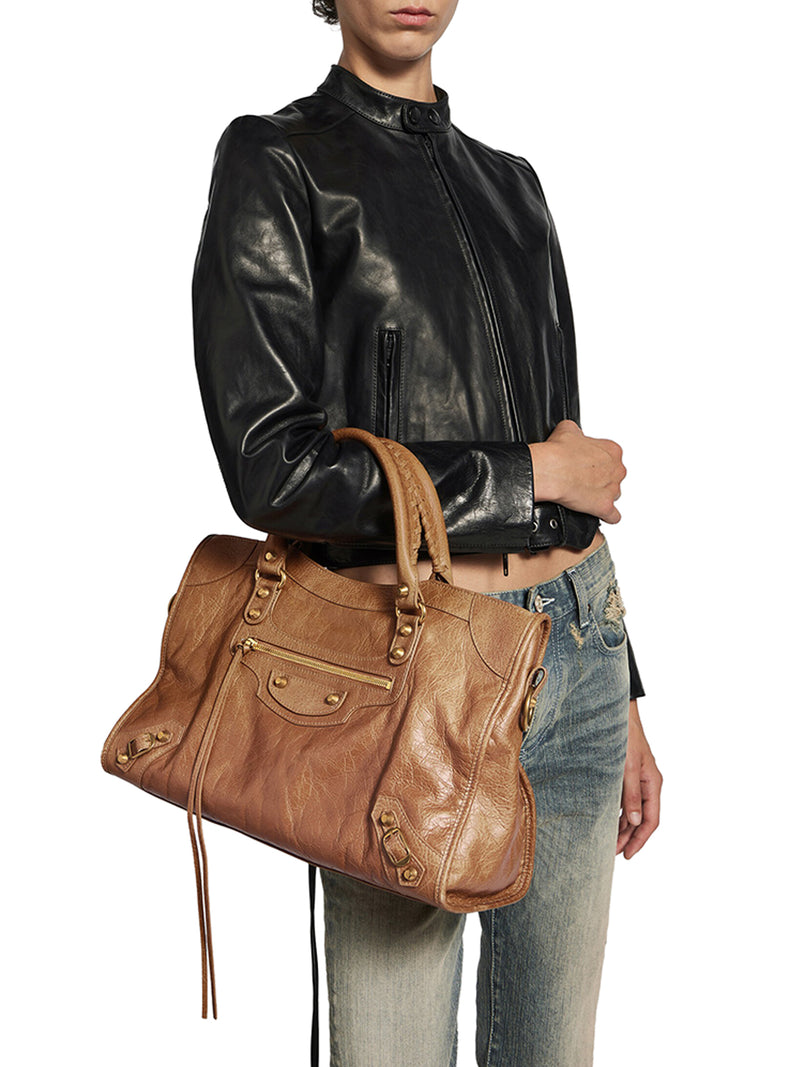 LE CITY MEDIUM LEATHER BAG