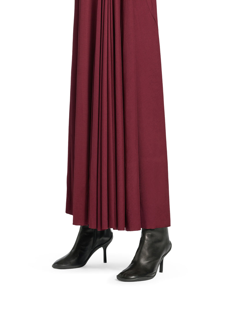 SHIBUYA 80MM SHINY SHEEPSKIN ANKLE BOOTS