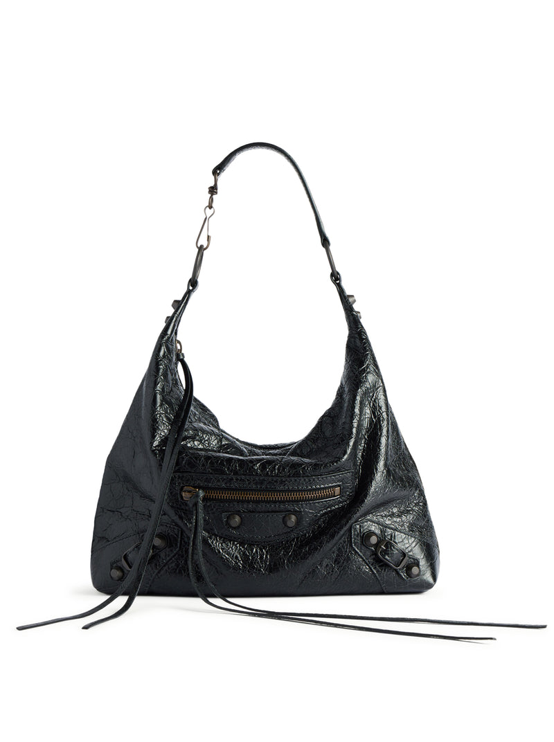 LE CITY SMALL ARENA LAMBSKIN HOBO BAG