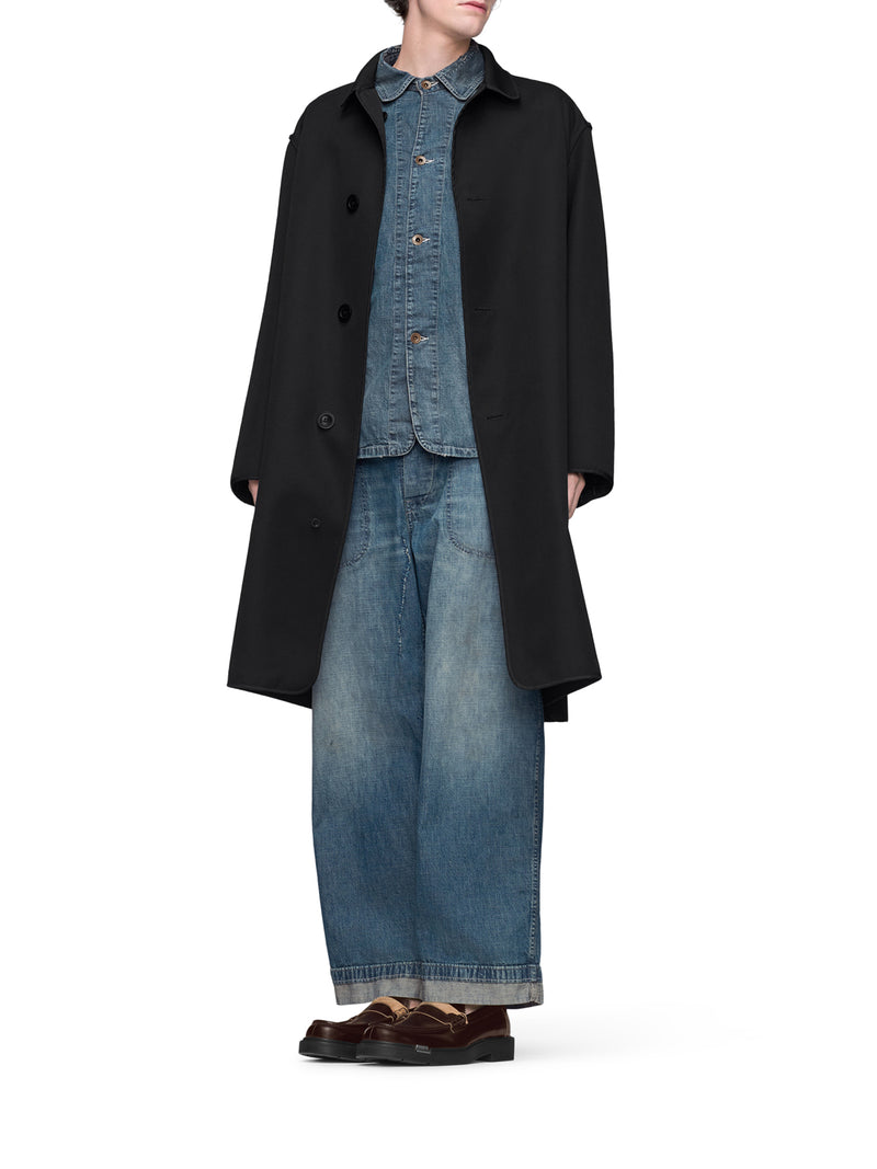 DENIM CABAN JACKET