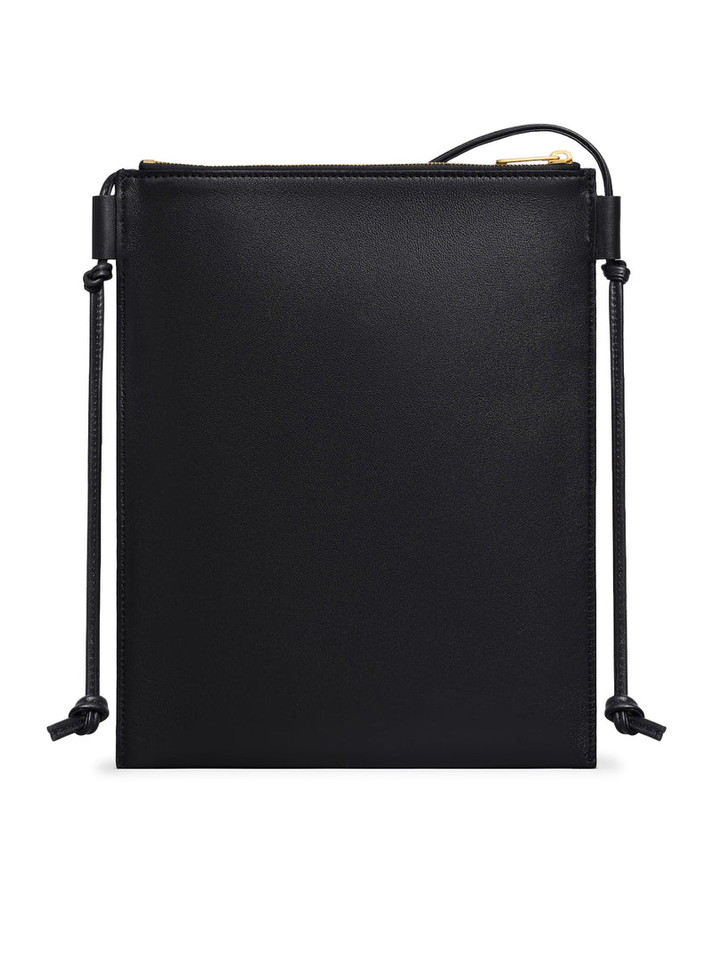 SHARP SMOOTH LAMBSKIN CLUTCH