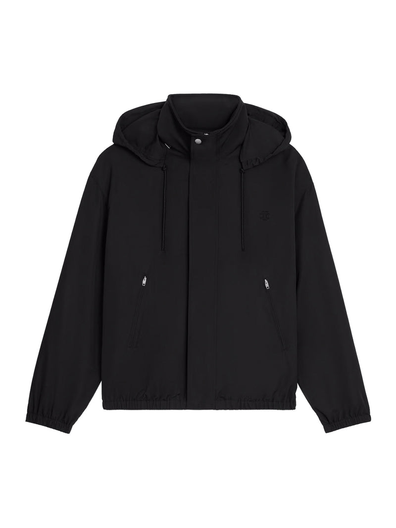 NYLON TWILL WIND JACKET