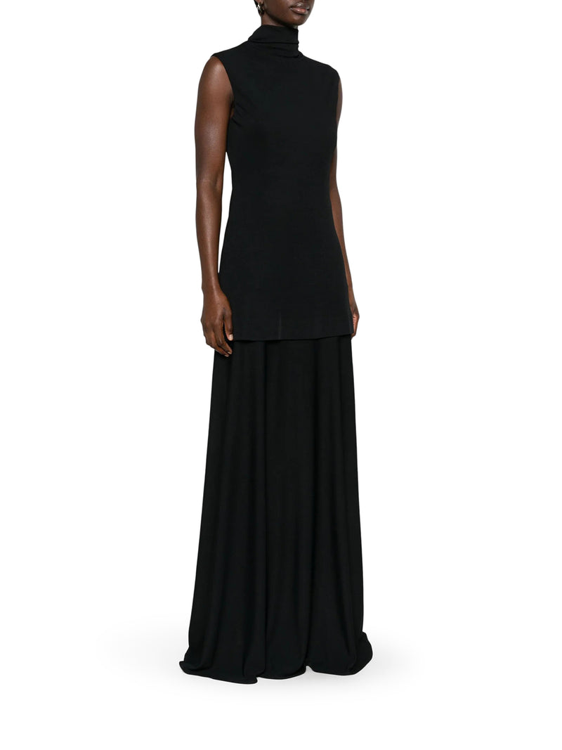 LONG SLEEVELESS DRESS